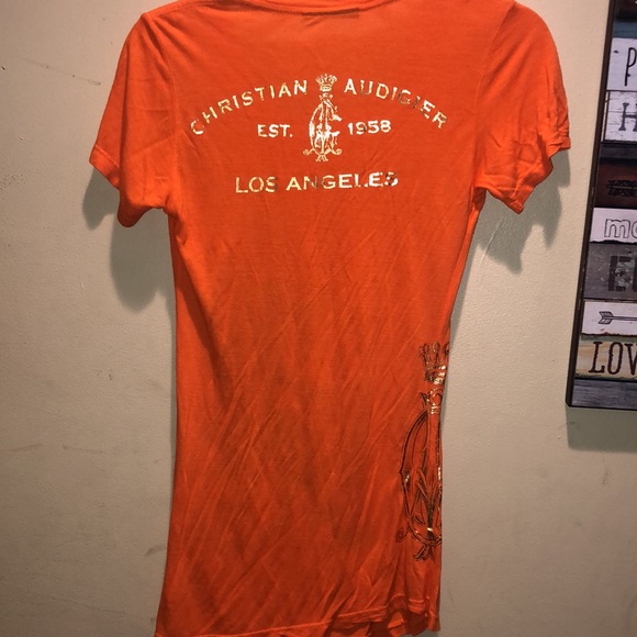 Vintage Christian Audigier Bling RARE Tee - Picture 8 of 11
